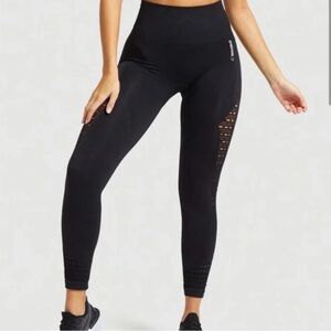 Gymshark Energy+ Seamless Leggings - Black Size Large